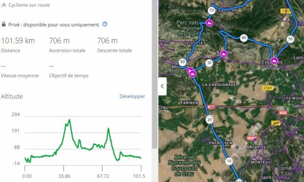 Parcours Samedi 11 mai 2024 – 8h30